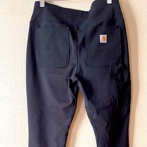 Carhartt Women's S Force Flex Fitted Pants Black Like New